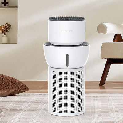 Beli ROHS White Humidifier Air Purifier 3 In1 HEPA Filter 1000 Sq Ft pembuatan online