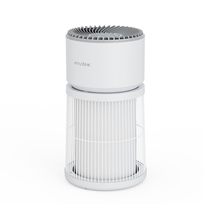 Putih HEPA Pet Air Purifier Meja Atas 235CFM Sistem Filtrasi Multistage