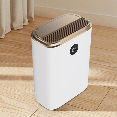 5.5L Putih Rotary Dehumidifier Pembersih Udara Pembersih Udara Dengan Tampilan