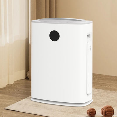 Partikel asap serbuk sari Air Purifier Humidifier Dehumidifier 2 In 1 750W