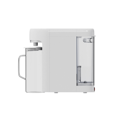 Mini In Size RO System Purifier Air Countertop Dengan Carafe Kaca Eksternal